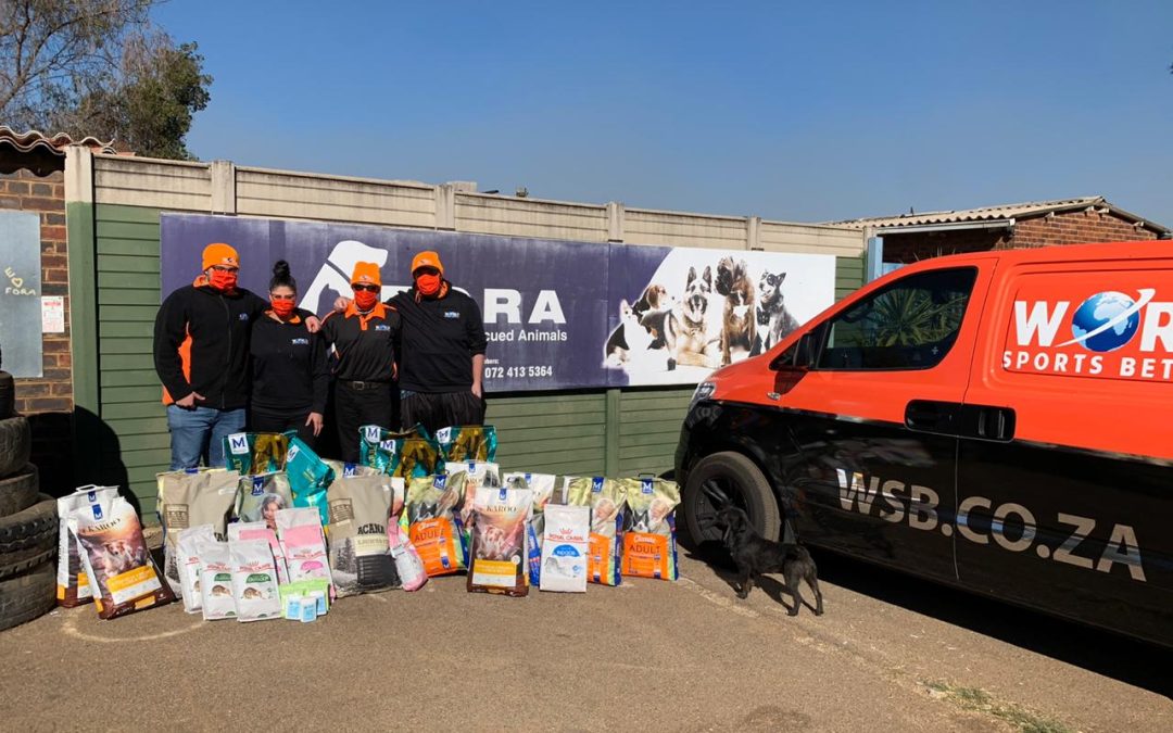 FORA animal shelter in Krugersdorp receives a suprise visit from the WSB Angels