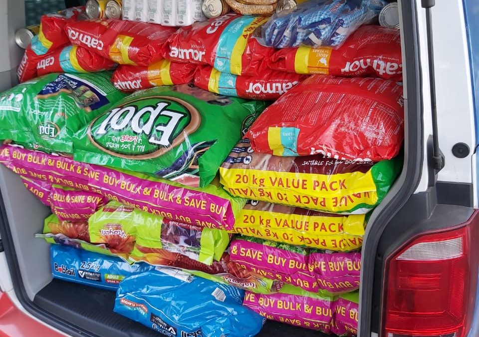 the furry residents of Animally haven in Durban receives a visit from the WSB Angels