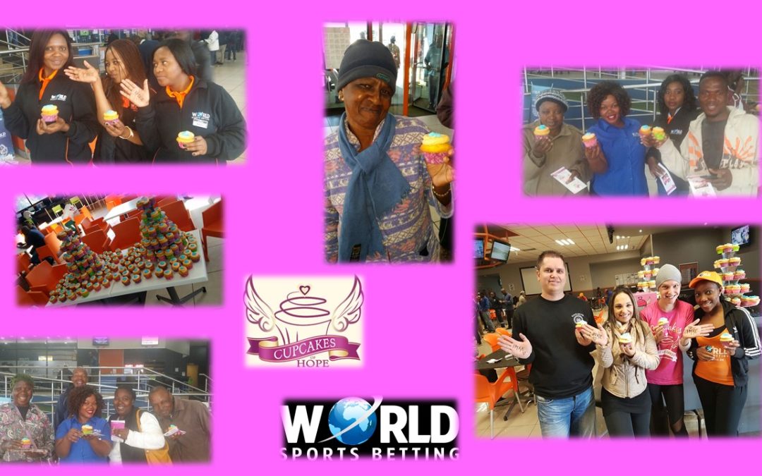 World Sports Betting’s Cupcakes for Cancer day July 2016
