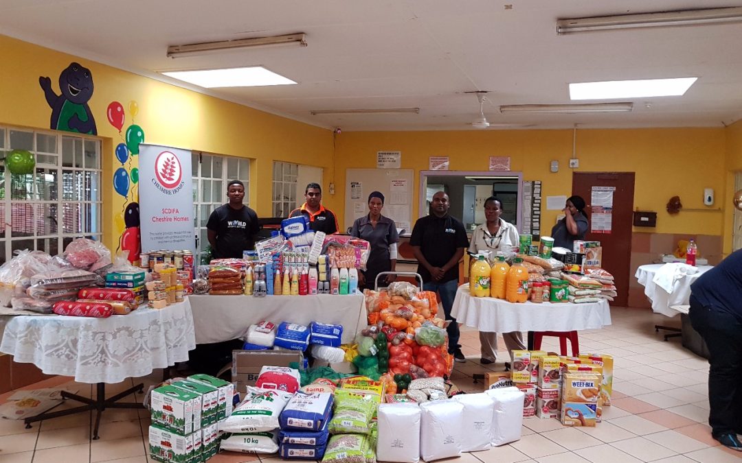 Cheshire Home Durban gets a festive visit from World Sports Betting Dec 2017