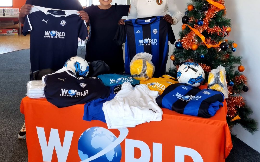 World Sports Betting Donates Kits to Soul Brothers FC