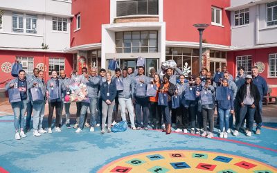 WSB CARES VISIT Visit Red Cross Children’s Hospital