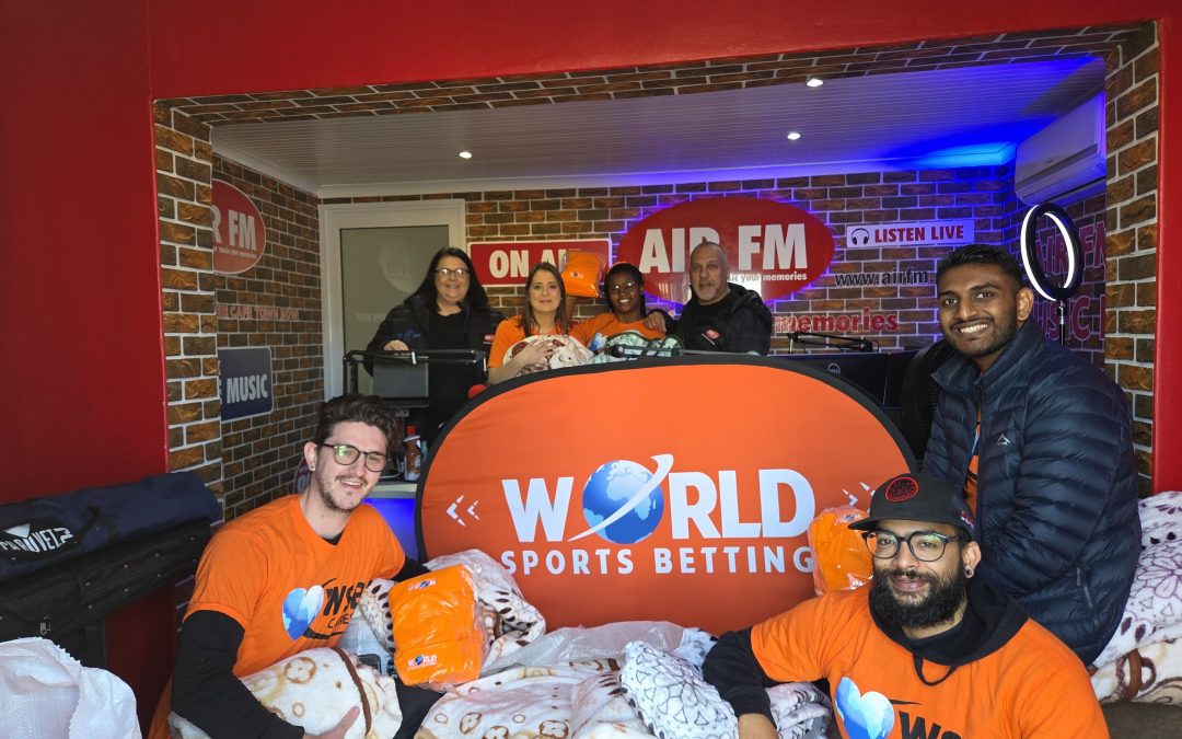 WSB Spreads Warmth with 2HO Winter Blanket Drive